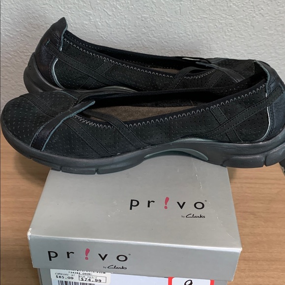 Clarks P-Berry Active Flats size 9 Excellent - Picture 6 of 8